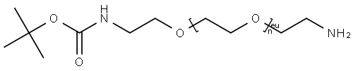 O-(2-Aminoethyl)-O'-[2-(Boc-amino)ethyl]polyethylene glycol 3000