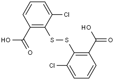 Benzoic acid, 2,2'-dithiobis[3-chloro- (8CI,9CI)