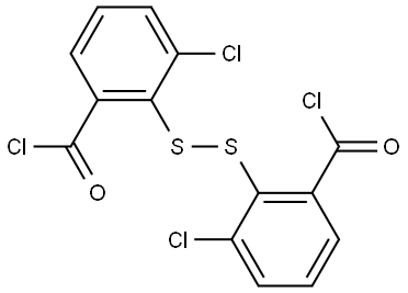 Benzoyl chloride, 2,2'-dithiobis[3-chloro- (8CI,9CI)