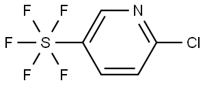 Sulfur, (6-chloro-2-pyridinyl)pentafluoro-, (OC-6-21)- Struktur