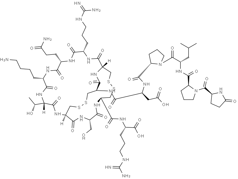 Orexin A (1-15) (free acid) Struktur