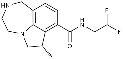 (S)-Bexicaserin Struktur