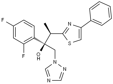 Isavuconazole Impurity 39 Struktur