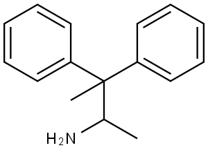 3,3-diphenylbutan-2-amine Struktur