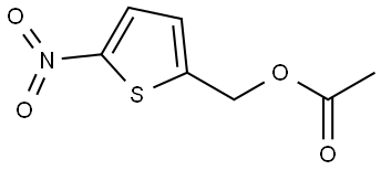 2-Thiophenemethanol, 5-nitro-, 2-acetate