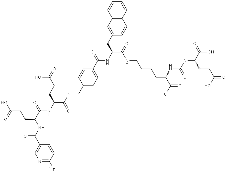 18F-PSMA 1007 Struktur