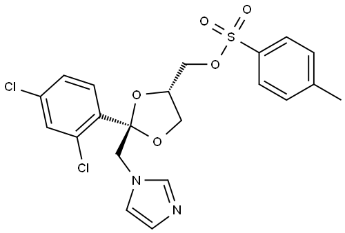 Ketoconazole Impurity 17 Struktur