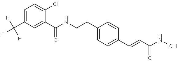 化合物 DNMT/HDAC-IN-1 結(jié)構(gòu)式