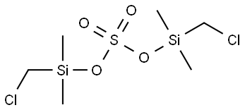 Silanol, (chloromethyl)dimethyl-, sulfate (2:1) (8CI,9CI)