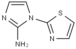 1-(thiazol-2-yl)-1H-imidazol-2-amine Struktur