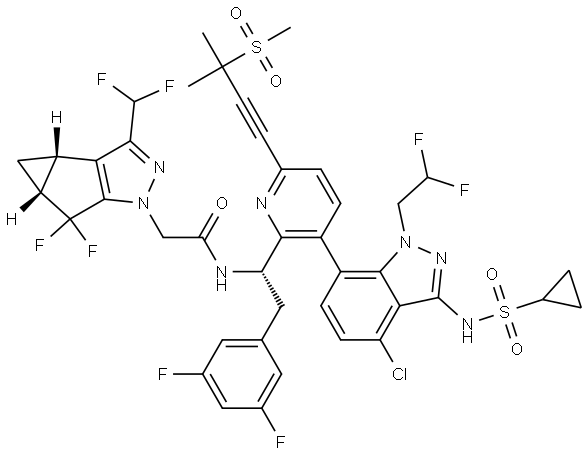 CA inhibitor 1 Struktur