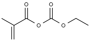 2-Propenoic acid, 2-methyl-, anhydride with ethyl hydrogen carbonate