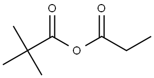 Propanoic acid, 2,2-dimethyl-, anhydride with propanoic acid