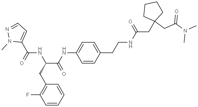 IL-17A antagonist 1 Struktur