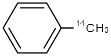 TOLUENE-METHYL-14C Struktur