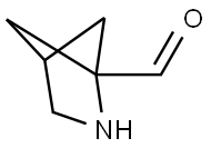 2-Azabicyclo[2.1.1]hexane-1-carboxaldehyde Struktur