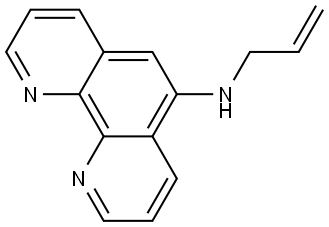 N-Allyl-1,10-phenanthrolin-5-amine Struktur