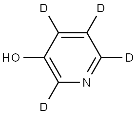 pyridin-d4-3-ol Struktur