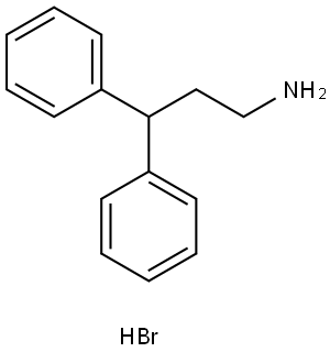 3,3-Diphenylpropylammonium Bromide Struktur