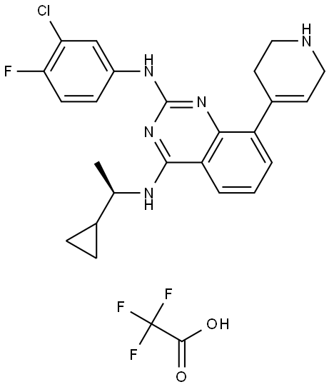 2,2,2-trifluoroacetic acid Struktur