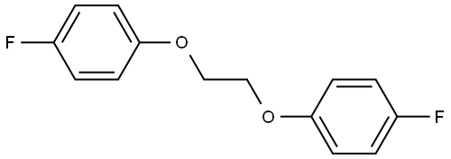 Benzene, 1,1'-[1,2-ethanediylbis(oxy)]bis[4-fluoro- (9CI) Struktur