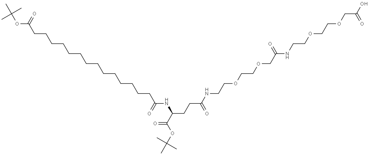 類索瑪魯肽側(cè)鏈 結(jié)構(gòu)式