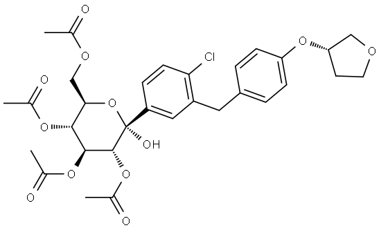 Empagliflozin Impurity 97 Struktur