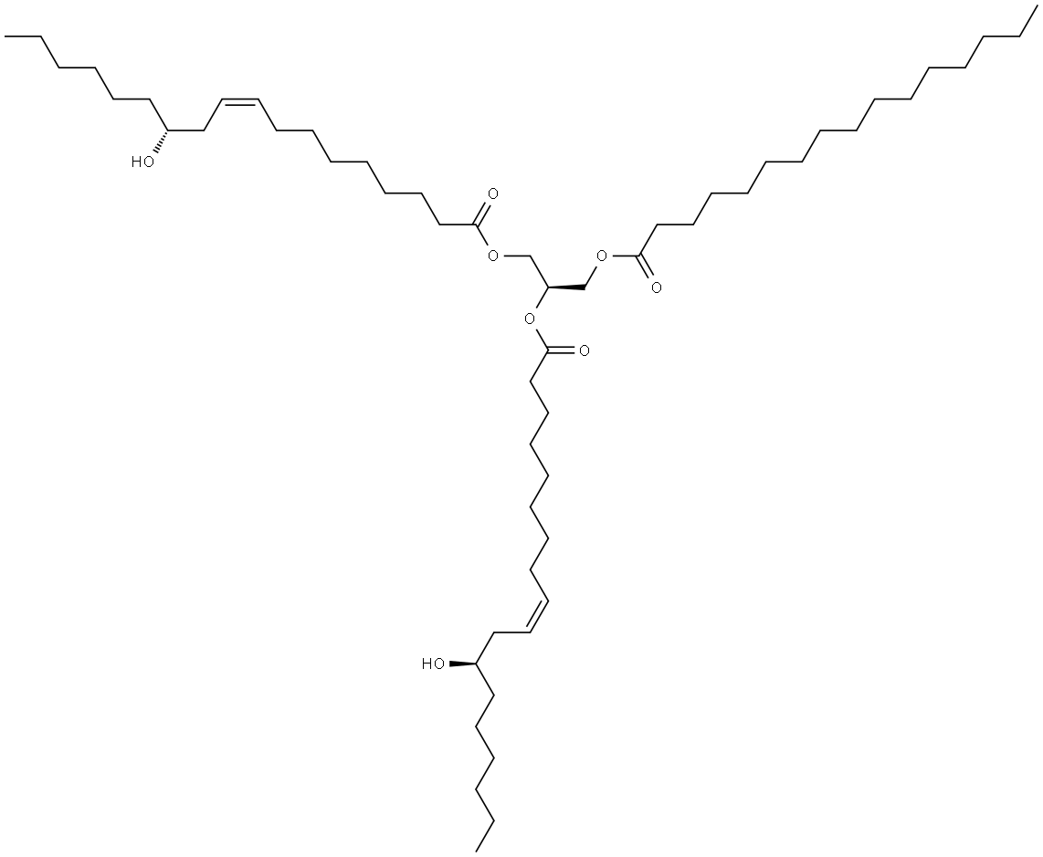 Triricinolein Impurity 3 Struktur