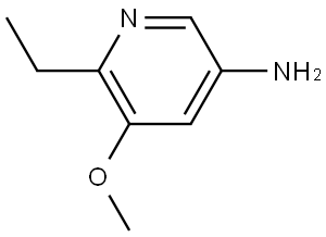 6-ethyl-5-methoxypyridin-3-amine Struktur