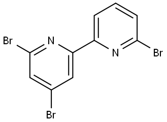 4,6,6'-tribromo-2,2'-bipyridine Struktur