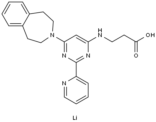 GSK-J1 (lithiuM salt) Struktur