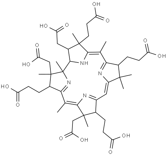 hydrogenobyrinic acid Struktur