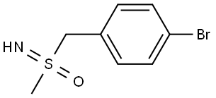 [(4-溴苯基)甲基](亞氨基)甲基-Λ6-磺酮 結構式
