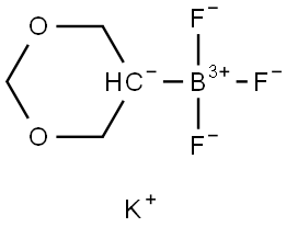 Potassium 1,3-dioxane-5-trifluoroborate Struktur