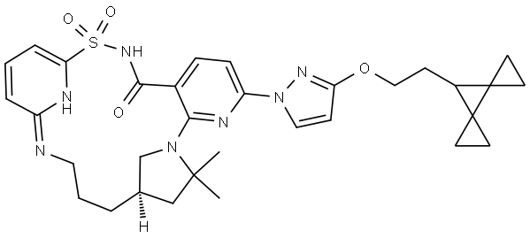 (R)-Vanzacaftor Struktur