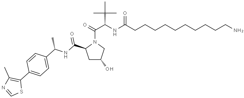 (S,R,S)-AHPC-Me-C5-COOH Struktur