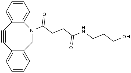 二苯并環(huán)辛炔-C3-乙醇, 2377004-09-4, 結(jié)構(gòu)式