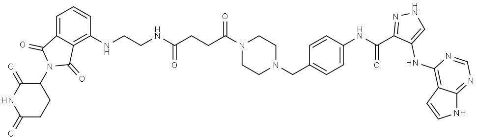 PROTAC CDK2/9 Degrader-1 Struktur