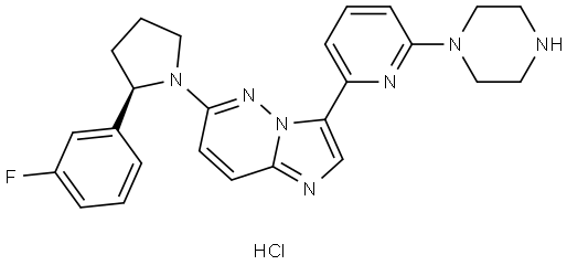 GNF-8625 monopyridin-N-piperazine hydrochloride Struktur