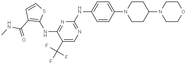 EGFR-IN-3 Struktur