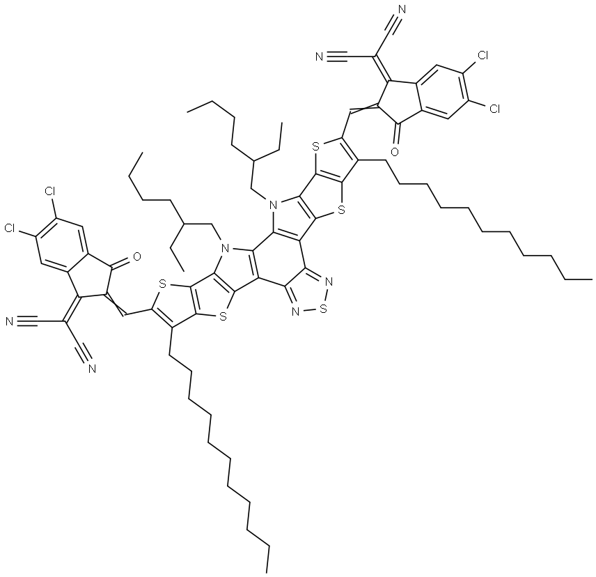 Y6-EH-4Cl Struktur