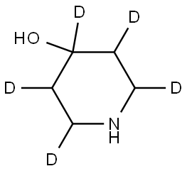 piperidin-2,3,4,5,6-d5-4-ol Struktur