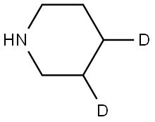 piperidine-3,4-d2 Struktur