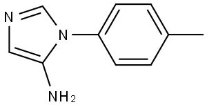 1-(p-tolyl)-1H-imidazol-5-amine Struktur