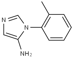 1-(o-tolyl)-1H-imidazol-5-amine Struktur