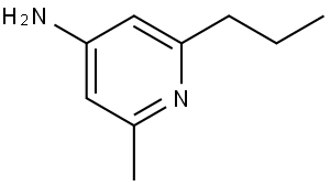 2-methyl-6-propylpyridin-4-amine Struktur