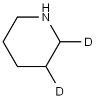 piperidine-2,3-d2 Struktur