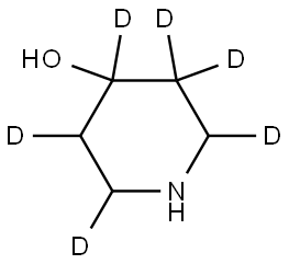 piperidin-2,3,3,4,5,6-d6-4-ol Struktur