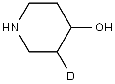 piperidin-3-d-4-ol Struktur