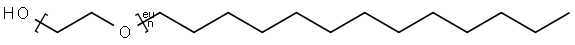 POLYOXYETHYLENE 10 TRIDECYL ETHER Struktur